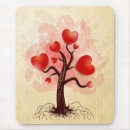 Search for heart tree mousepads Valentine