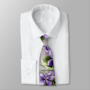 Search for violets ties Watercolor
