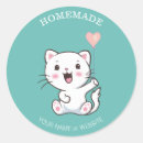 Search for happiness is homemade stickers Heart