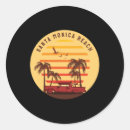 Search for santa monica beach stickers California