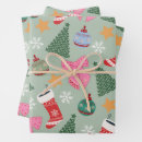 Search for mint green christmas wrapping paper Merry and bright