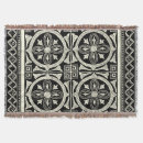 Search for black and white design blankets Decorative