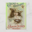 Search for vintage chocolate advertisement postcards Sweets