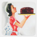 Search for retro cake stickers Vintage