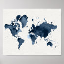 Search for world map posters Modern