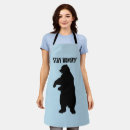 Search for funny bear aprons Dad