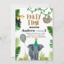 Search for wildlife birthday invitations Animals