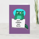Search for cartoon illustration cards Cat