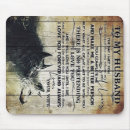 Search for humorous anniversary mousepads Husband