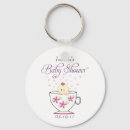 Search for baby shower favor key rings Girl