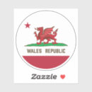 Search for white dragon stickers Cymru