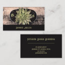Search for succulent business cards Black