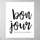 Search for bon posters Black and white