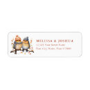 Search for winter bird return address labels Cute
