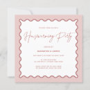 Search for pink housewarming party invitations New home