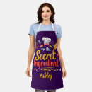 Search for top secret aprons Baking