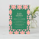 Search for hippie baby shower invitations Retro