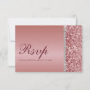 Search for girly rsvp cards Rose gold