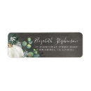 Search for white pumpkin return address labels Rustic