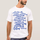 Search for blue fish tshirts Retro