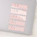 Search for peach monogram stickers Trendy
