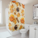 Search for autumn shower curtains Pumpkin