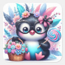 Search for cute penguins stickers Colourful