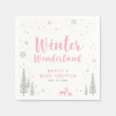 Search for winter wonderland napkins Silver