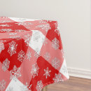 Search for red and white tablecloths Plaid