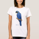 Search for hyacinth macaws tshirts Bird