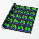 Search for neon green wrapping paper Birthday