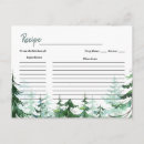 Search for christmas recipe postcards Watercolor