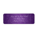Search for purple love return address labels Floral