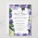 Search for purple hydrangea invitations Country