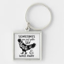 Search for cute rooster key rings Chicken