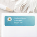 Search for white daisy return address labels Summer
