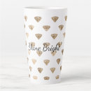 Search for diamond gold mugs Girly