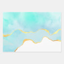 Search for green gold wrapping paper Tropical