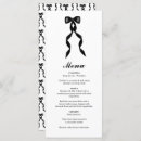 Search for ribbon wedding menus Classic