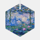 Search for lily christmas tree decorations Claude monet