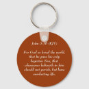 Search for john 3 16 key rings God
