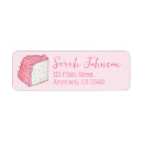 Search for angel return address labels Pink