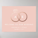 Search for rose gold wedding signs Reception
