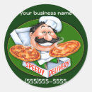 Search for pizza chef stickers Italian