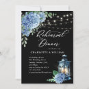 Search for hydrangea rehearsal dinner invitations Eucalyptus