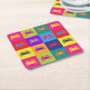 Search for pop art coasters Colourful