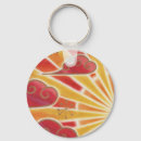 Search for red orange key rings Sun