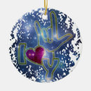 Search for sign language christmas tree decorations Deaf