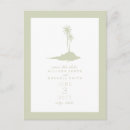Search for island save the dates Palm tree