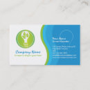 Search for clean energy business cards Electrician